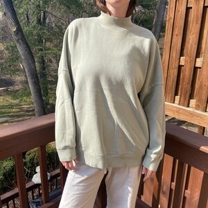 Aritzia Mock Neck Sweatshirt